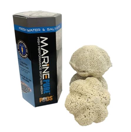 CerMedia MarinePure Biofilter Media PODS 3PK