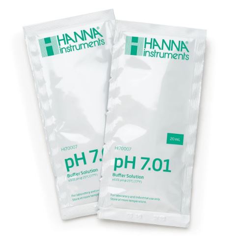 Hanna pH 7.01 Calibration Buffer Sachet (20 mL) - HI70007