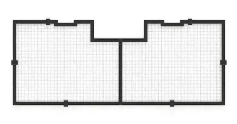 Red Sea Customizable DIY Aquarium Net Cover - 48”x31”