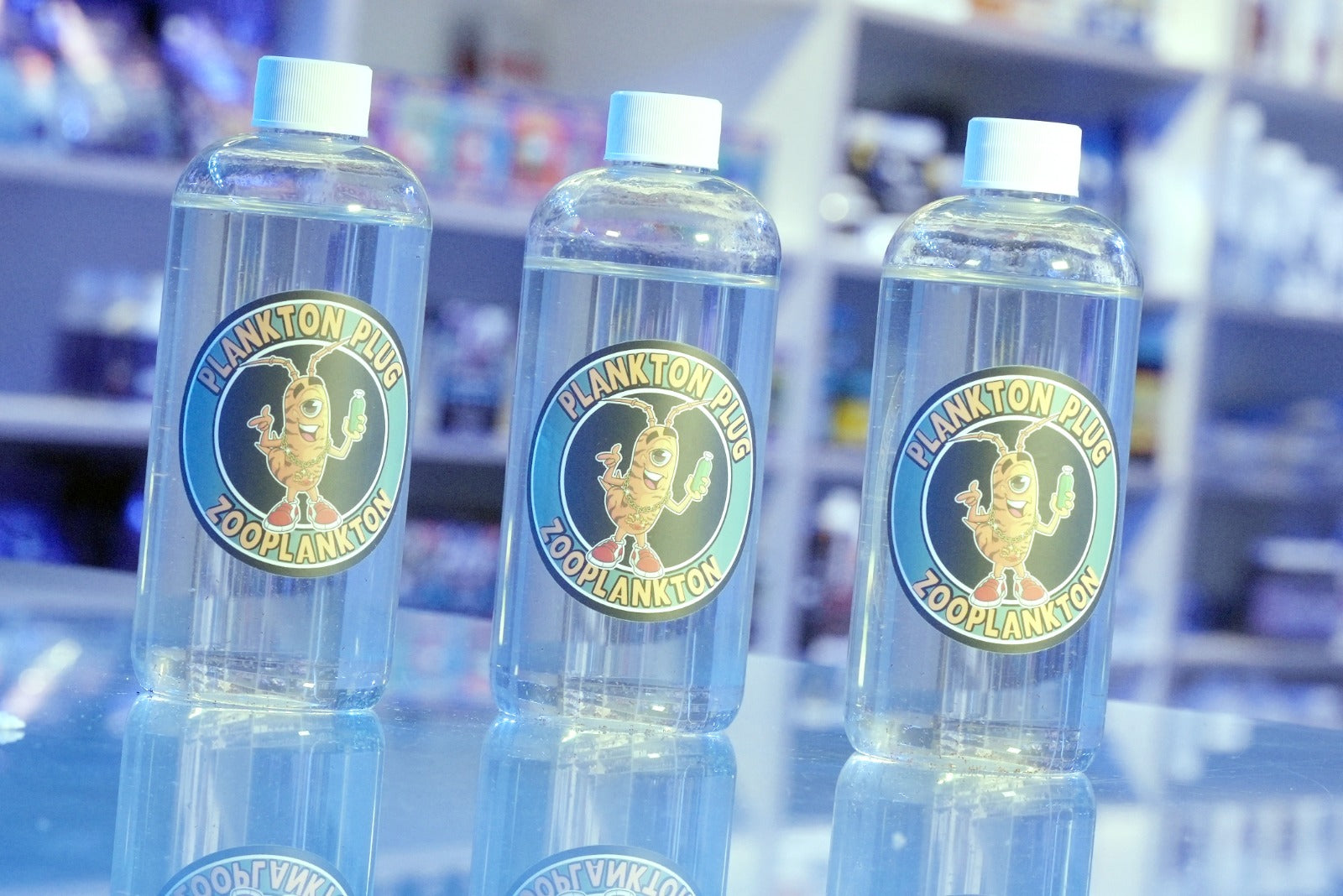 Plankton Plug Zooplankton (Live Copepods) 500ml Bottle