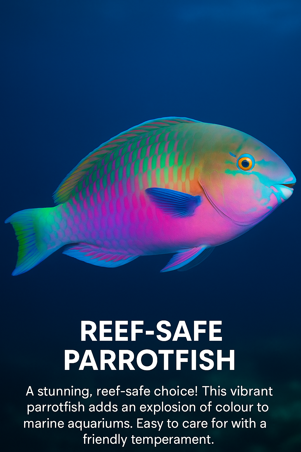 Reef-Safe Parrotfish – A Living Rainbow Large
