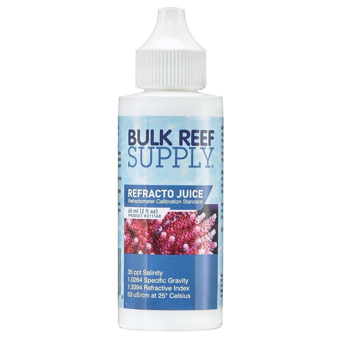Refractometer for Reading Salinity with Calibration Fluid - Bulk Reef Supply