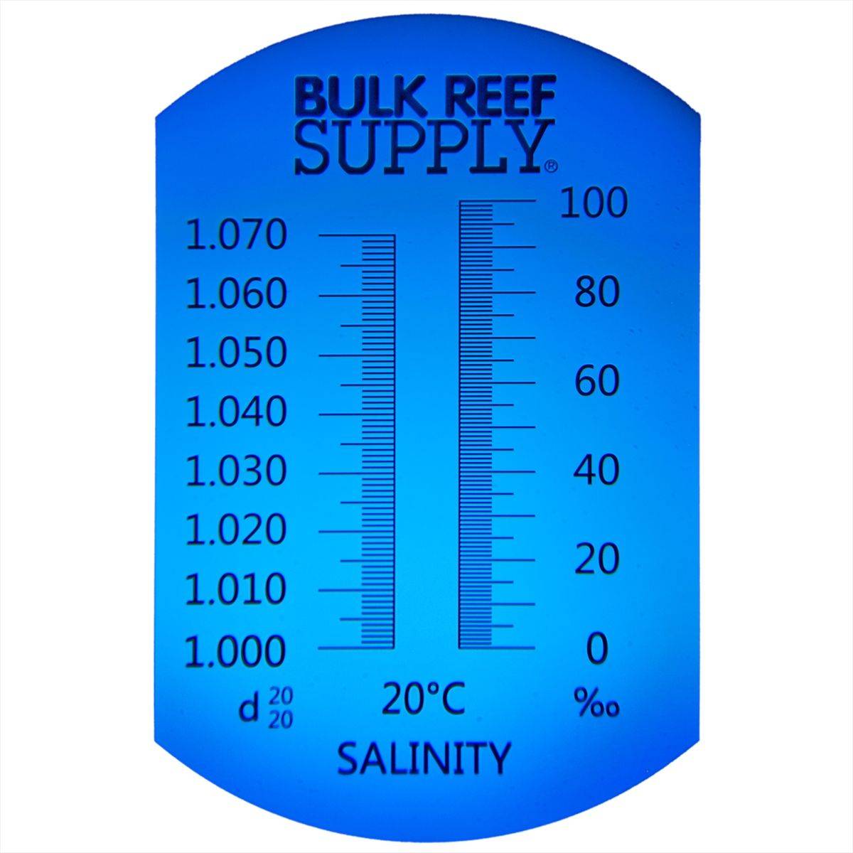 Refractometer for Reading Salinity with Calibration Fluid - Bulk Reef Supply