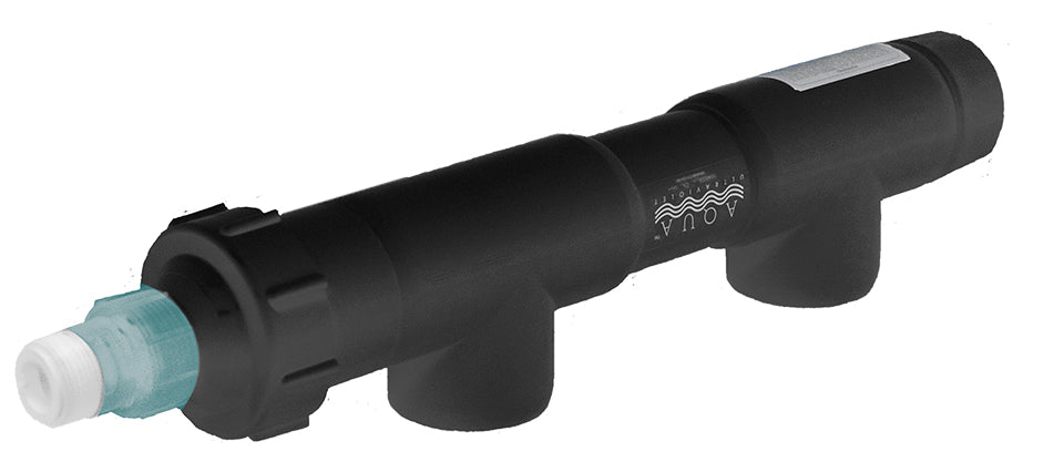 Aqua UV Classic 25 Watt Unit, 2" Inlet/Outlet, Black