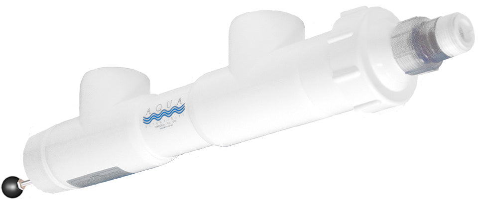 Aqua UV Classic 57 Watt Unit, 2" Inlet/Outlet, White, Wiper