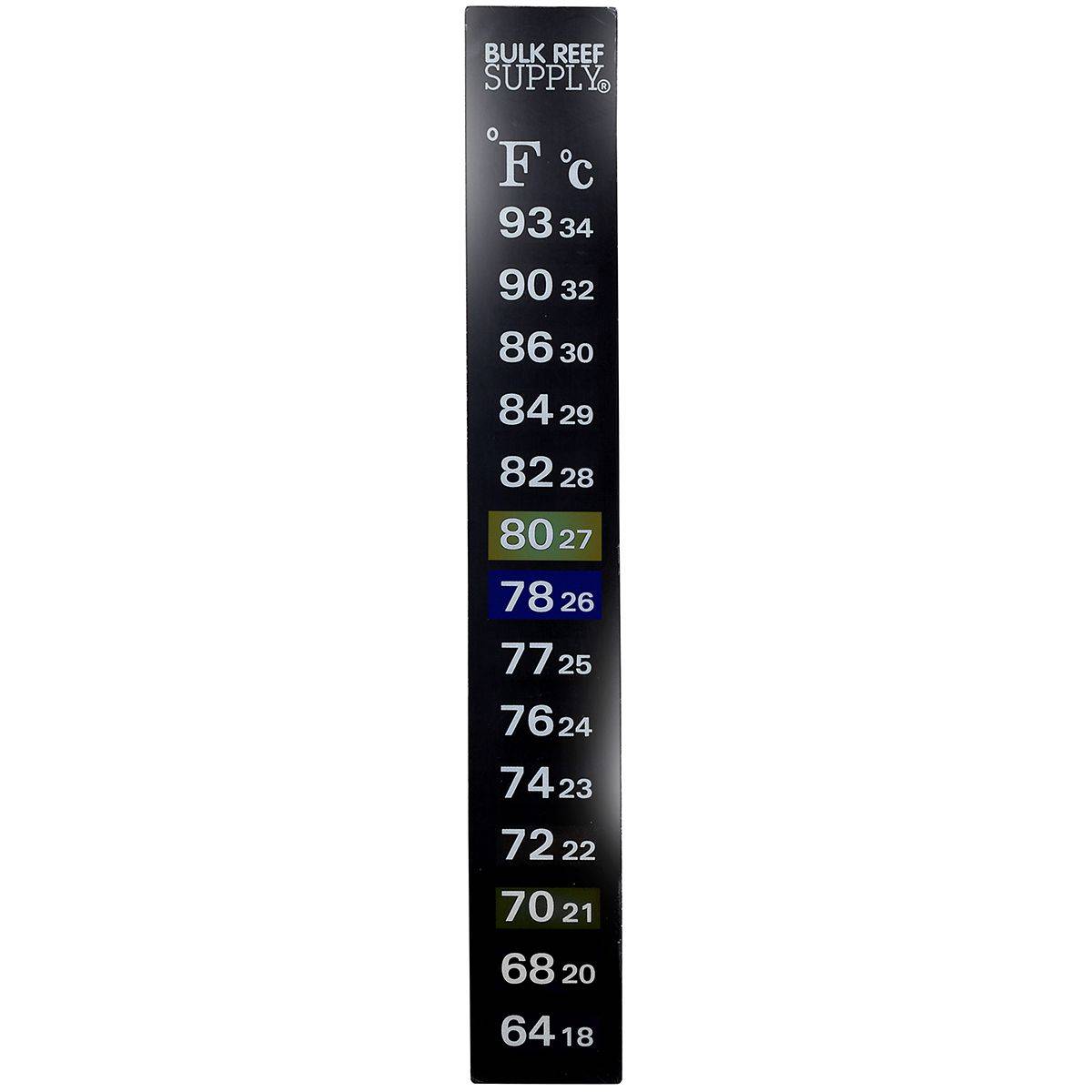 BRS Stick-On Thermometer - Bulk Reef Supply