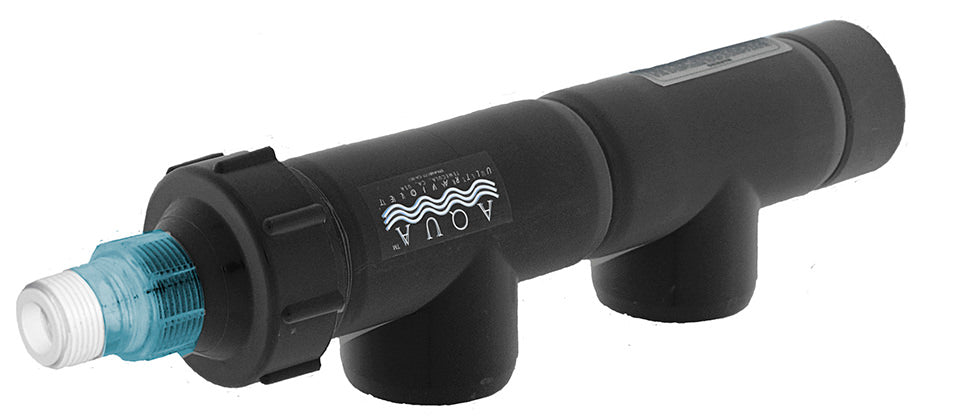 Aqua UV Classic 57 Watt Unit, 2"� Inlet/Outlet, Black