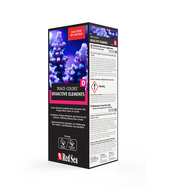 Red Sea Trace Colors BioActive Elements+ (Coral Colors D) 500ml