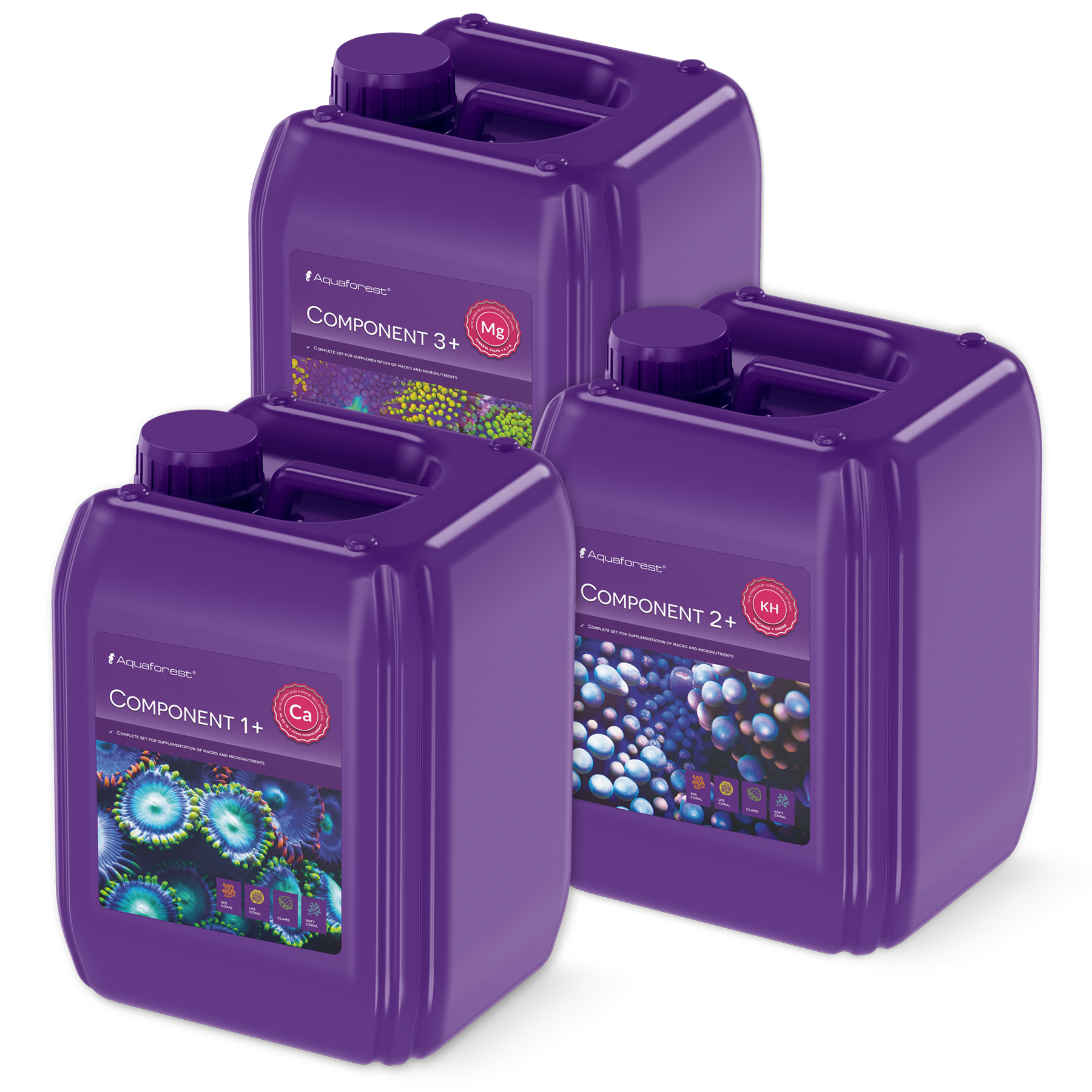 Aquaforest Component 1+,2+,3+ 5L