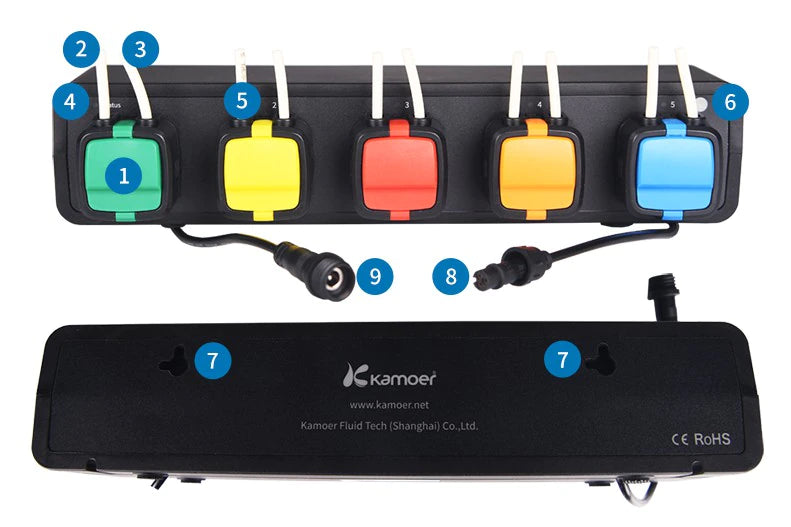 Kamoer 5 Channel WIFI Dosing Pump
