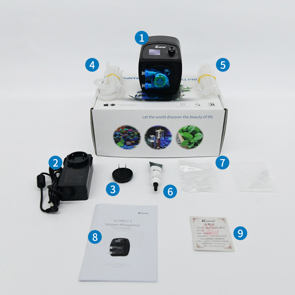 Kamoer WiFi Stepper Motor w/Manual Flow and Display X1 PRO T4
