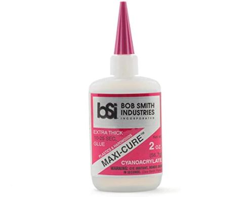BSI MAXI-CURE Extra Thick Cyanoacrylate Glue 2oz