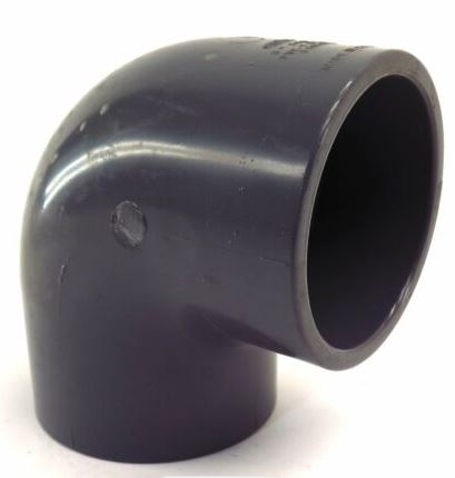 Schedule 40 1-1/2" Slip/Slip PVC 90 Degree Elbow