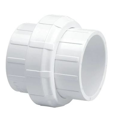 SCH40 PVC Union Fitting Slip White - 1"