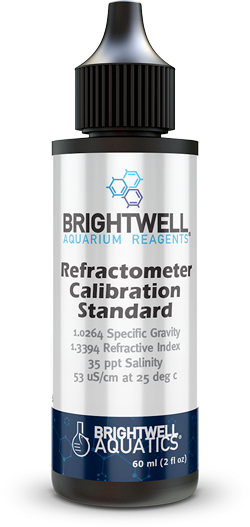 Brightwell Aquarium Refractometer and Hydrometer Calibration Standard, 60ml