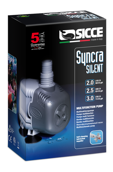 Sicce Syncra 2.0 - 568gph 6.5ft head