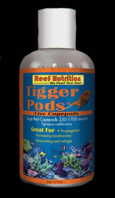 Reef Nutrition Tigger-Pods - Live Tigriopus californicus copepods - 6oz