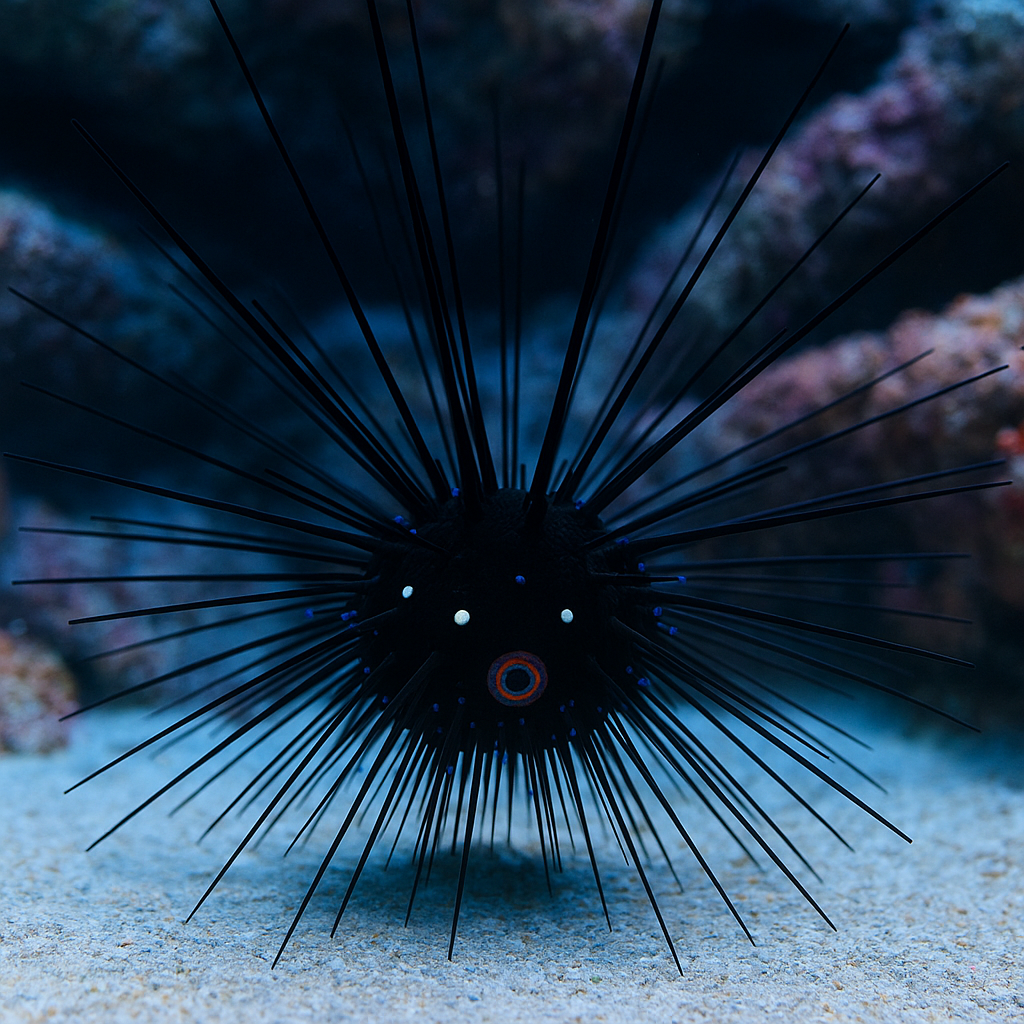 Black Long Spine Urchin