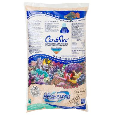 CaribSea Arag-Alive Fiji Pink Live Sand - 20lb