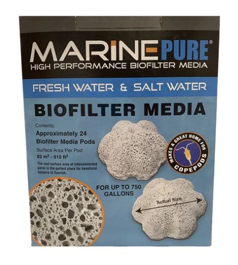 CerMedia MarinePure Biofilter Media PODS 24PK