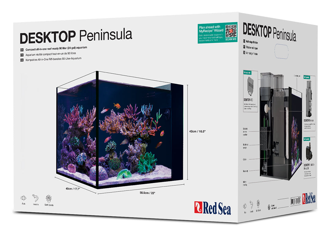Red Sea Desktop Peninsula Tank - No Cabinet UPC: 730773443123