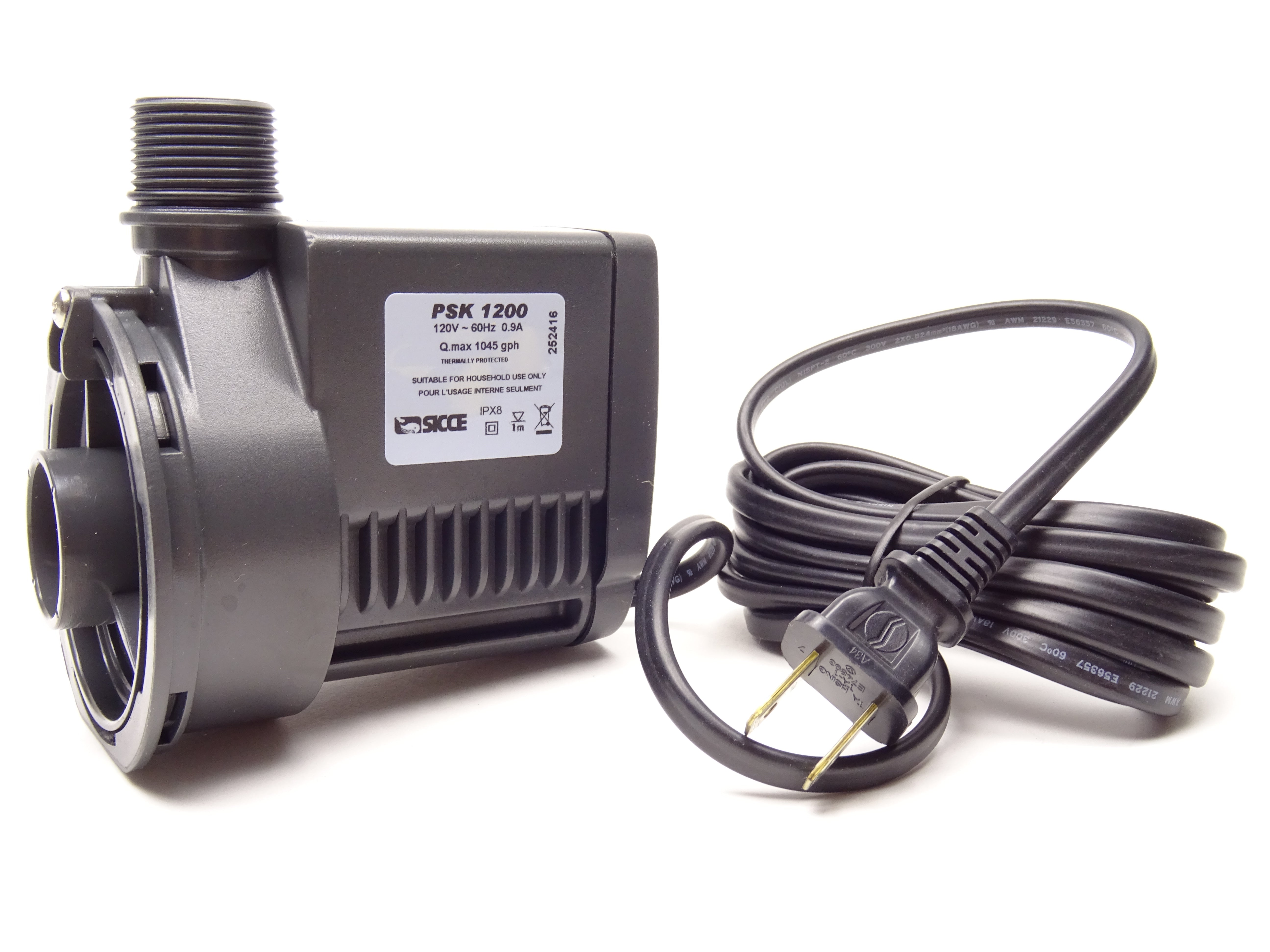 Sicce PSK 600 Pump with needle wheel 660gph