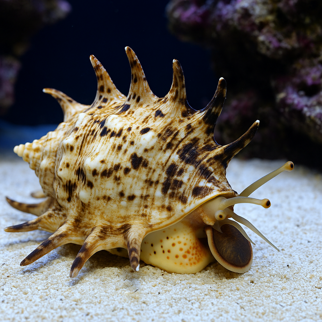 Spider Conch Snail