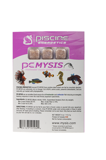 PE Frozen Mysis Shrimp Blister - (Graded Smalls)