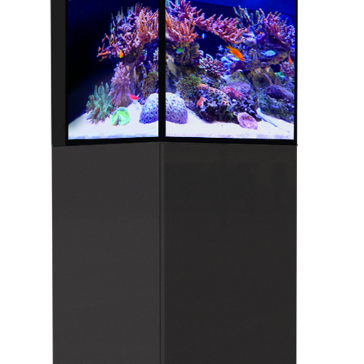 Red Sea Max Nano Peninsula with ReefLED50 - Black Cabinet