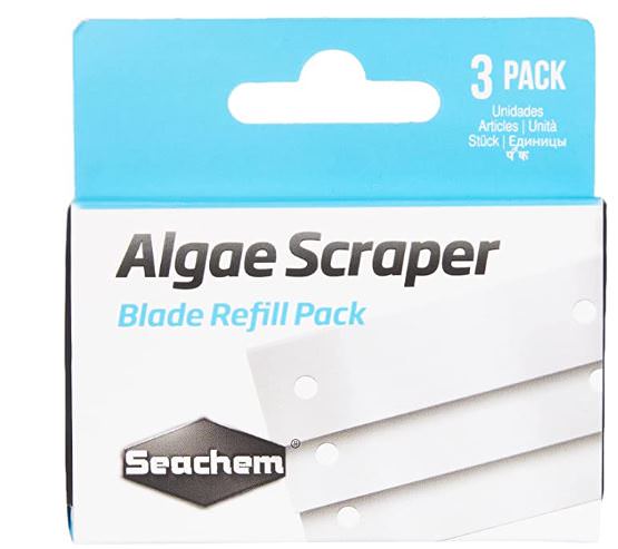Seachem Laboratories Algae Scraper Replacement Blades (Pack of 3)