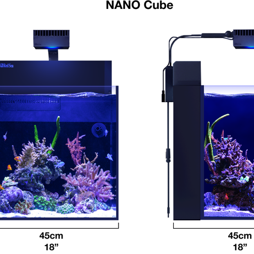 Red Sea Max Nano with ReefLED50 - White Cabinet