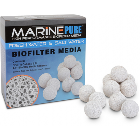 CerMedia MarinePure BioFilter Media Spheres 1.5"