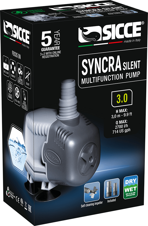 Sicce Syncra 3.0 - 714gph 9.9ft head