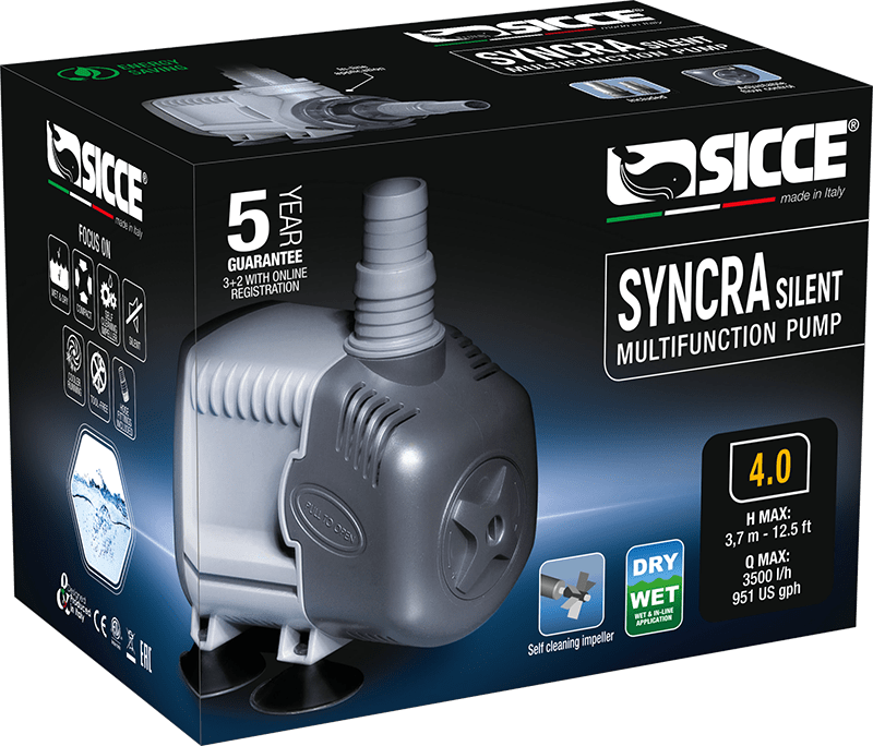 Sicce Syncra 4.0 - 951gph 12.5ft head