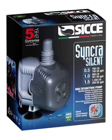 Sicce Syncra 1.0 - 251gph 5ft head